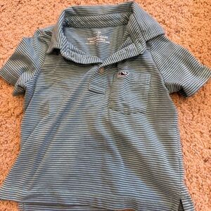 Vineyard Vines polo shirt toddler boy blue stripe